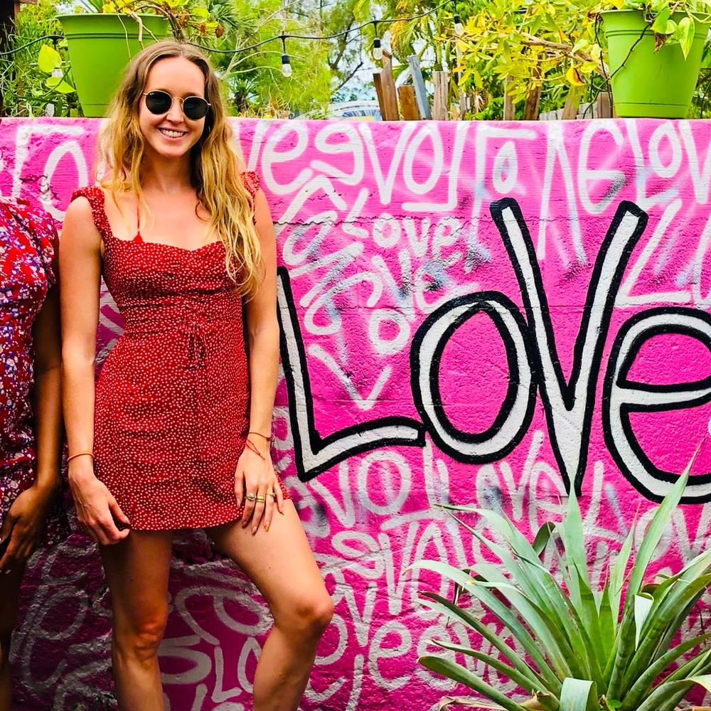 Reformation mini dress